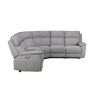Blaine 5 Seater Electric Recliner Corner Sofa with Console in Greige Fabric Blaine 5 Seater Electric Recliner Corner Sofa with Console in Greige Fabric