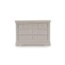 Mabel Wooden 7 Drawer Chest in Painted Taupe Finish Mabel Wooden 7 Drawer Chest in Painted Taupe Finish