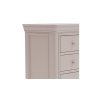 Mabel Wooden 7 Drawer Chest in Painted Taupe Finish Mabel Wooden 7 Drawer Chest in Painted Taupe Finish
