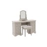 Mabel Wooden Dressing Table in Painted Taupe Finish Mabel Wooden Dressing Table in Painted Taupe Finish