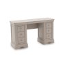 Mabel Wooden Dressing Table in Painted Taupe Finish Mabel Wooden Dressing Table in Painted Taupe Finish