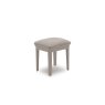 Mabel Wooden Dressing Table Stool in Painted Taupe Finish Mabel Wooden Dressing Table Stool in Painted Taupe Finish