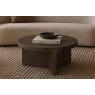 California Dark Oak Round Coffee Table California Dark Oak Round Coffee Table