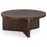 California Dark Oak Round Coffee Table California Dark Oak Round Coffee Table