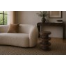 California Dark Oak Bobbin Side Table California Dark Oak Bobbin Side Table