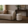 California Dark Oak Upholstered Footstool California Dark Oak Upholstered Footstool