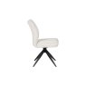 Deigo 180° Swivel Dining Chair in Beige Fabric Deigo 180° Swivel Dining Chair in Beige Fabric