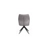Deigo 180° Swivel Dining Chair in Charcoal PU Leather Deigo 180° Swivel Dining Chair in Charcoal PU Leather