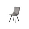 Mexico Dining Chair in Grey Soft Faux Suede