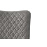 Mexico Dining Chair in Grey Soft Faux Suede Mexico Dining Chair in Grey Soft Faux Suede
