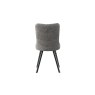Mexico Dining Chair in Grey Soft Faux Suede Mexico Dining Chair in Grey Soft Faux Suede
