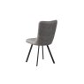 Mexico Dining Chair in Grey Soft Faux Suede Mexico Dining Chair in Grey Soft Faux Suede
