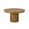 Nixon Reclaimed Wood 135-185cm Round Extending Dining Table Nixon Reclaimed Wood 135-185cm Round Extending Dining Table