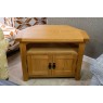 Ex-Display Liskeard - Wexford Oak Corner TV Unit