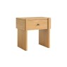 Como Oak Side Lamp Table with Drawer Como Oak Side Lamp Table with Drawer