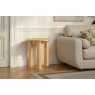 Como Oak Round Side Table Como Oak Round Side Table
