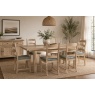 Normandy White Wash Large Ext 200-245cm Dining Table Normandy White Wash Large Ext 200-245cm Dining Table