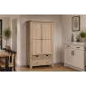 Normandy White Wash Kitchen Larder Unit