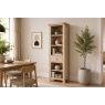 Normandy White Wash Slim Bookcase Normandy White Wash Slim Bookcase