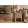 Normandy White Wash Lamp Table
