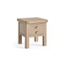 Normandy White Wash Lamp Table