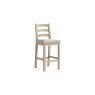Normandy White Wash Bar Stool Normandy White Wash Bar Stool