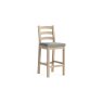 Normandy White Wash Bar Stool