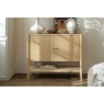 Sicily Oak 95cm Weave Small Sideboard Sicily Oak 95cm Weave Small Sideboard
