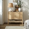 Sicily Oak 95cm Weave Small Sideboard Sicily Oak 95cm Weave Small Sideboard