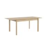 Sicily Oak Small Ext 140-190cm Dining Table