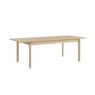 Sicily Oak Large Ext 180-230cm Dining Table Sicily Oak Large Ext 180-230cm Dining Table