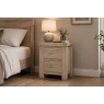 Normandy White Wash Bedside Table Normandy White Wash Bedside Table