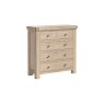 Normandy White Wash 2 Over 3 Chest of Drawer