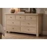Normandy White Wash 3 Over 4 Chest of Drawer