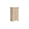 Normandy White Wash Tallboy Chest of Drawer