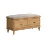 Verona Oak Storage Bench Verona Oak Storage Bench