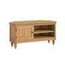 Verona Oak 100cm Corner TV Unit