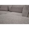 Madison 5 Seater Modular Corner Sofa in Grey Chenille with Storage Footstool Madison 5 Seater Modular Corner Sofa in Grey Chenille with Storage Footstool
