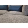 Madison 5 Seater Modular Corner Sofa in Grey Chenille with Storage Footstool Madison 5 Seater Modular Corner Sofa in Grey Chenille with Storage Footstool