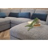 Madison 5 Seater Modular Corner Sofa in Grey Chenille with Storage Footstool Madison 5 Seater Modular Corner Sofa in Grey Chenille with Storage Footstool