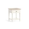 Provence Painted Off-White Oak Lamp Table