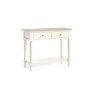Provence Painted Off-White Oak Console Table