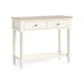 Provence Painted Off-White Oak Console Table Provence Painted Off-White Oak Console Table