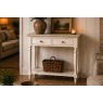 Provence Painted Off-White Oak Console Table Provence Painted Off-White Oak Console Table