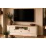 Provence Painted Off-White Oak Large 150cm TV Unit Provence Painted Off-White Oak Large 150cm TV Unit
