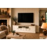 Provence Painted Off-White Oak Extra Large 180cm TV Unit Provence Painted Off-White Oak Extra Large 180cm TV Unit
