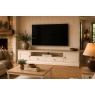 Provence Painted Off-White Oak Extra Large 210cm TV Unit Provence Painted Off-White Oak Extra Large 210cm TV Unit