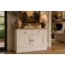 Provence Painted Off-White Oak Small Sideboard Provence Painted Off-White Oak Small Sideboard