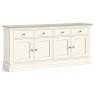 Provence Painted Off-White Oak 167cm Extra Large Sideboard Provence Painted Off-White Oak 167cm Extra Large Sideboard