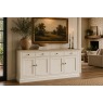 Provence Painted Off-White Oak 167cm Extra Large Sideboard Provence Painted Off-White Oak 167cm Extra Large Sideboard